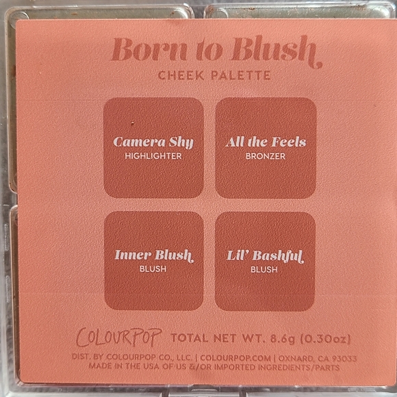 Colourpop Sweet Talk Peach Pallette and Blush Bundle - Picture 6 of 7